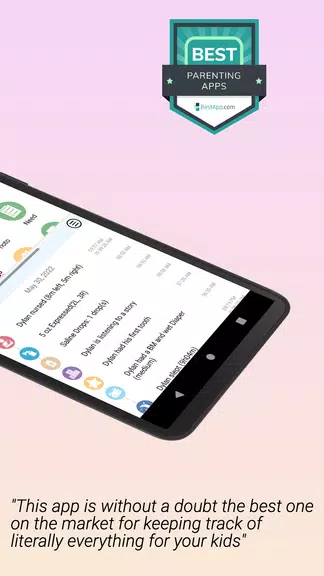 Schermata Baby Connect: Newborn Tracker 1