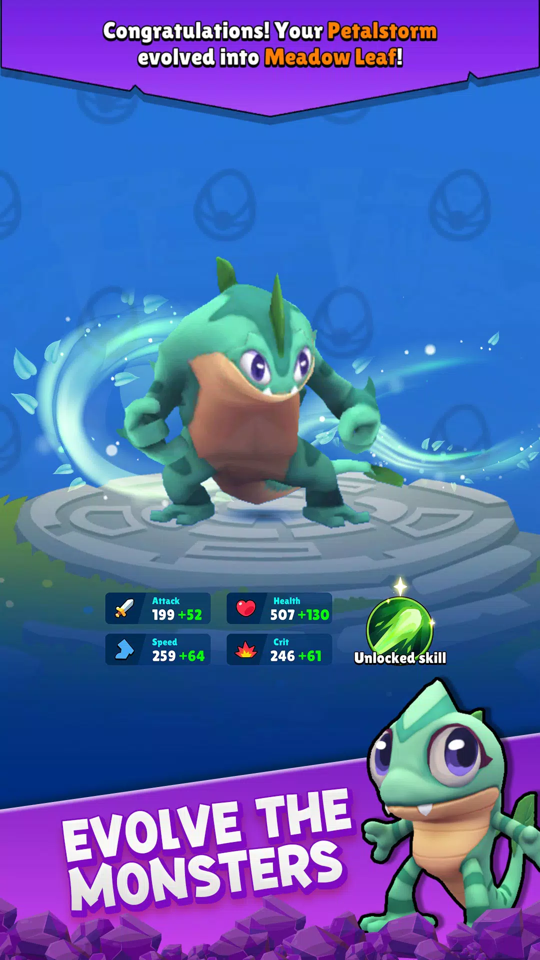 Negamon Lite: Monster Battle Zrzut ekranu 2