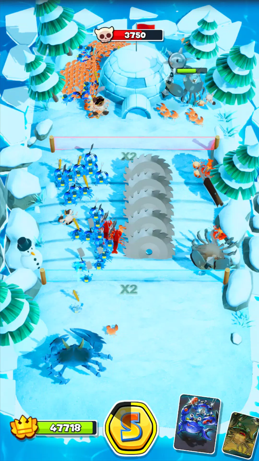 King of Crabs - Invasion スクリーンショット 1