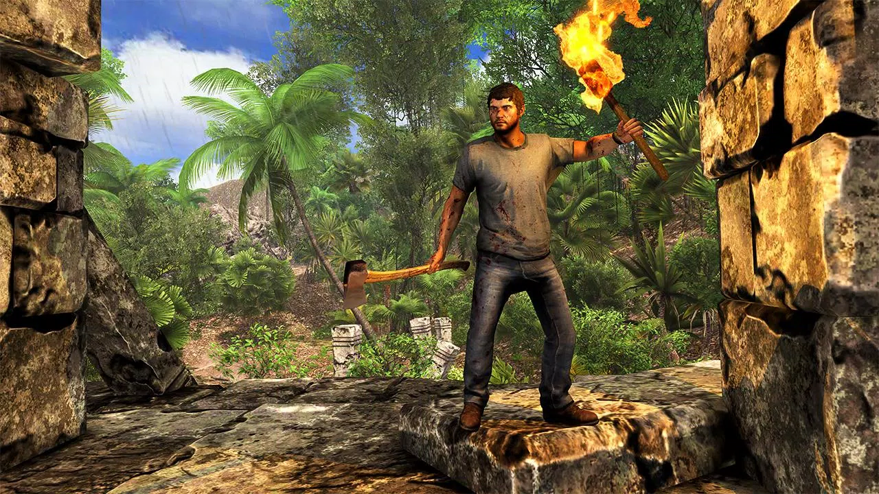 Ocean Survival Games offline Captura de tela 3