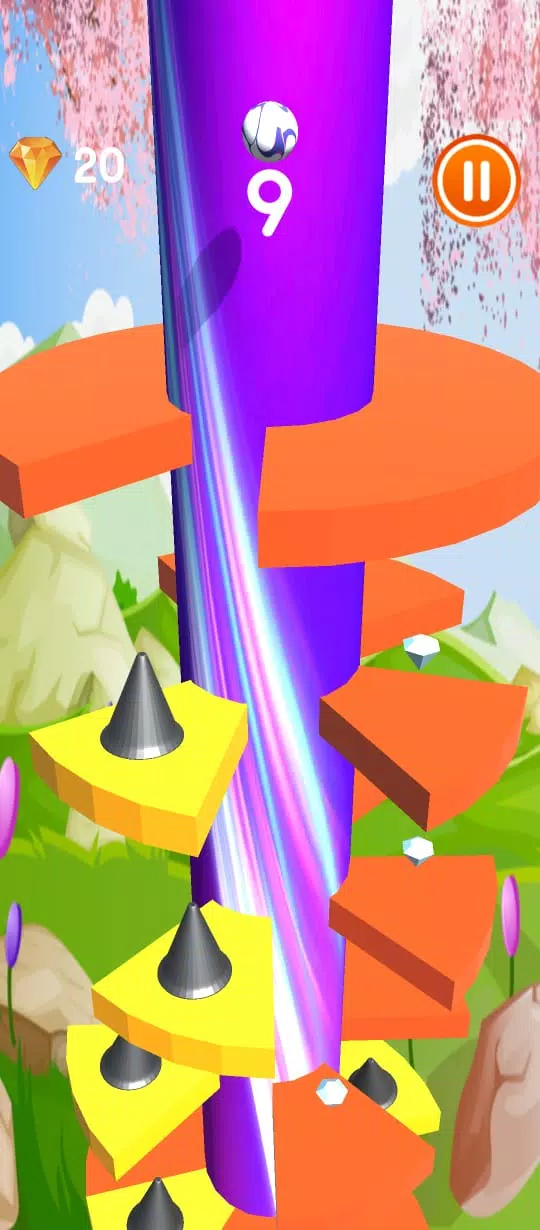 Schermata Tower Jumping ball 1