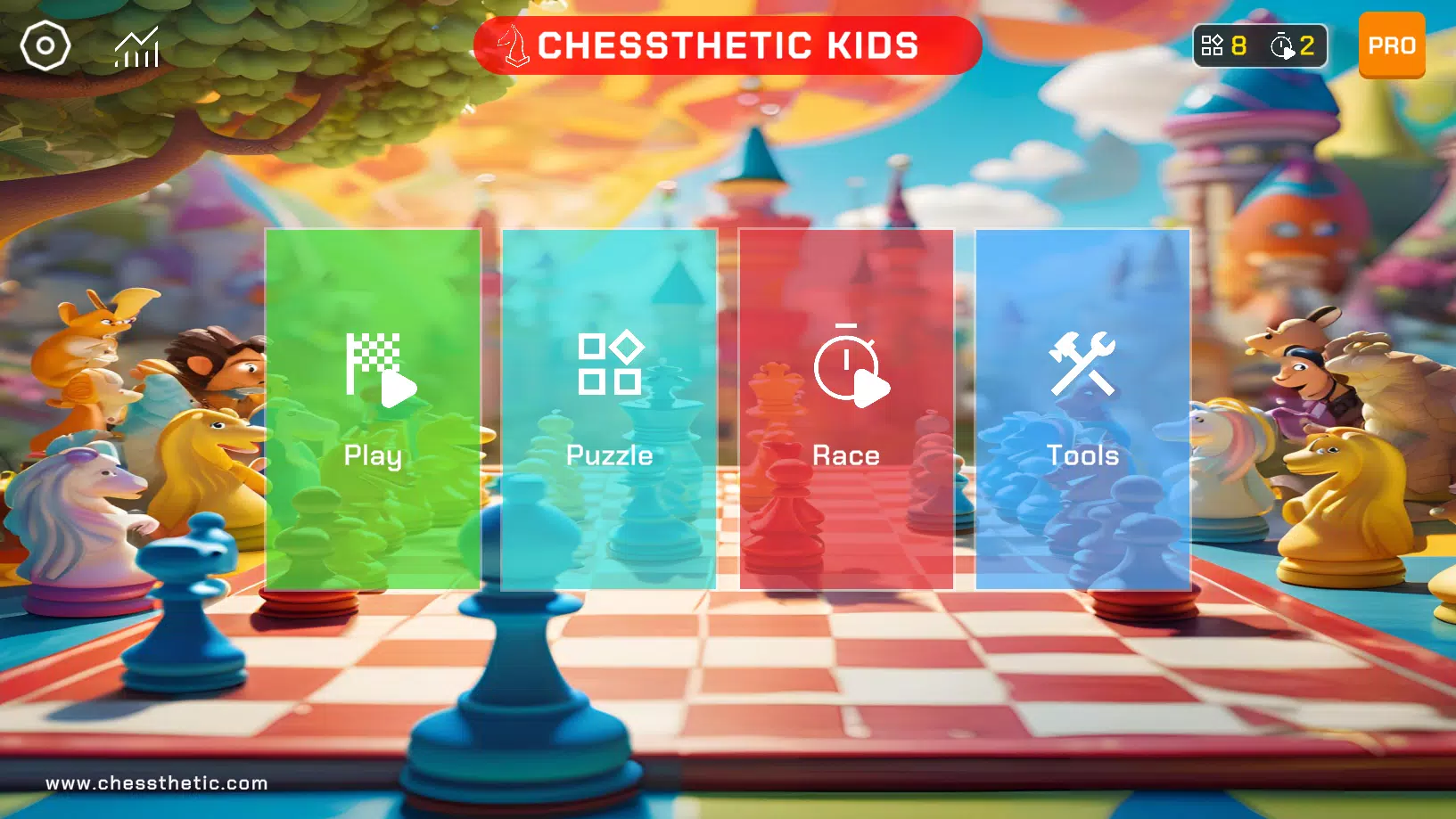 Chessthetic Kids Capture d'écran 0