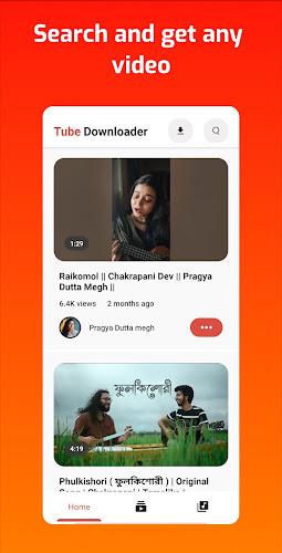 Tube Video Mp3 Mp4 Downloader 螢幕截圖 0