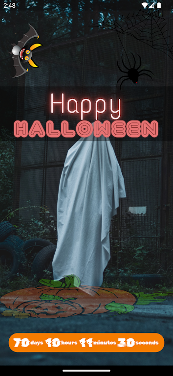 How long until Halloween? ဖန်သားပြင်ဓာတ်ပုံ 0