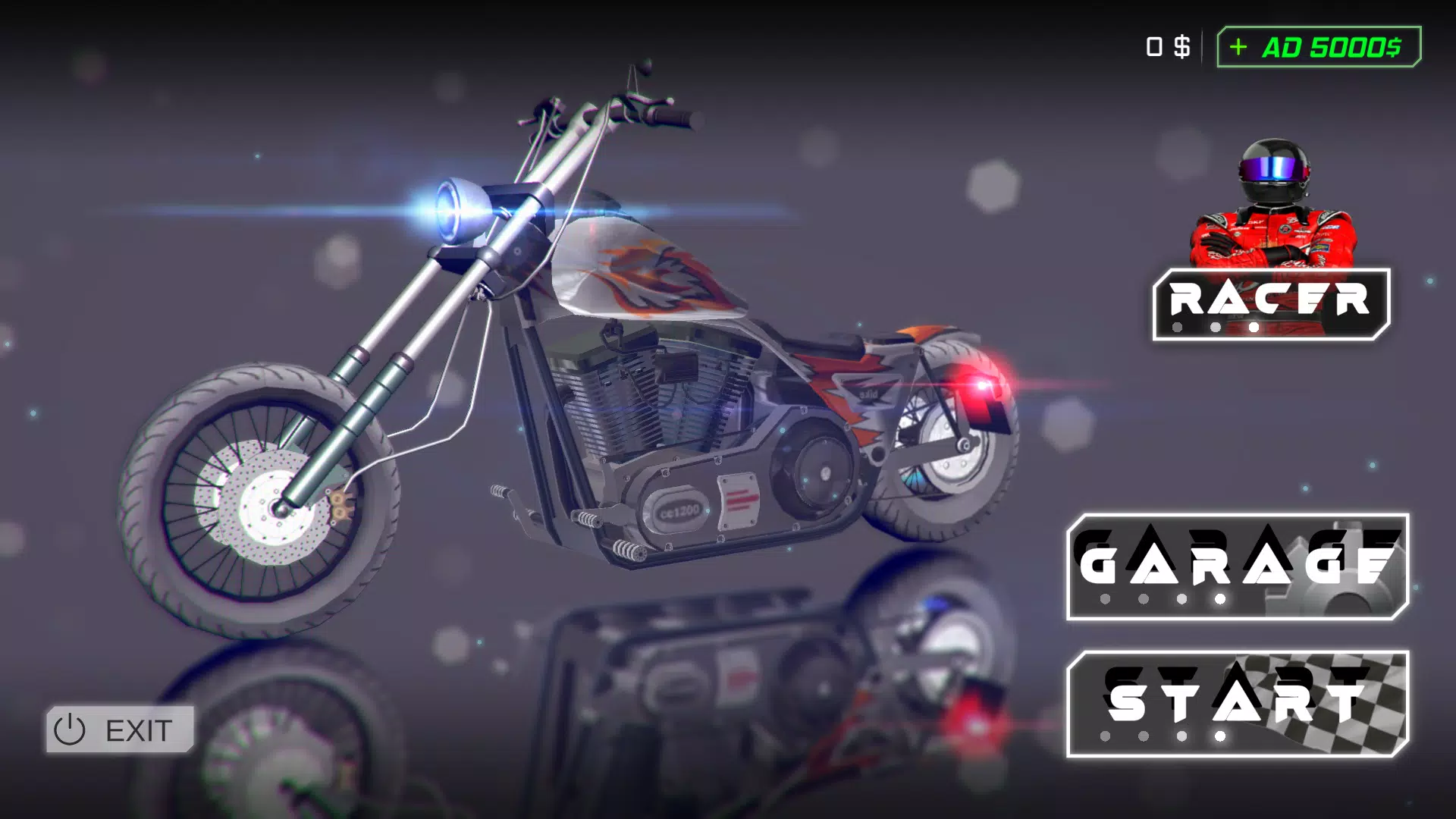 Harley Turbo Motorcycle Racing Скриншот 2