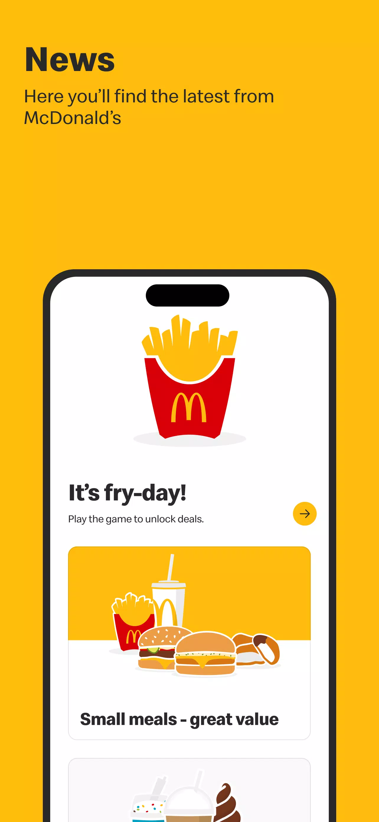 McDonald's Ekran Görüntüsü 1