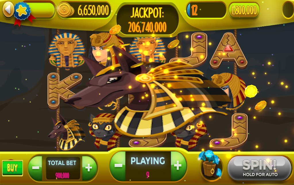 Egyptian Treasures Free Casino Slots应用截图第1张