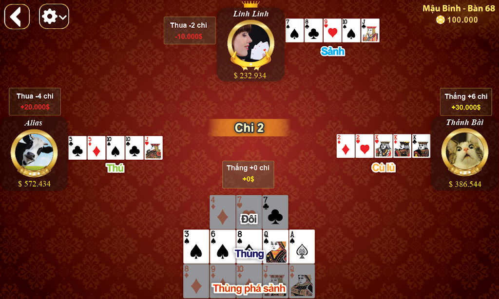 52Play - Game Bai Online 스크린샷 1