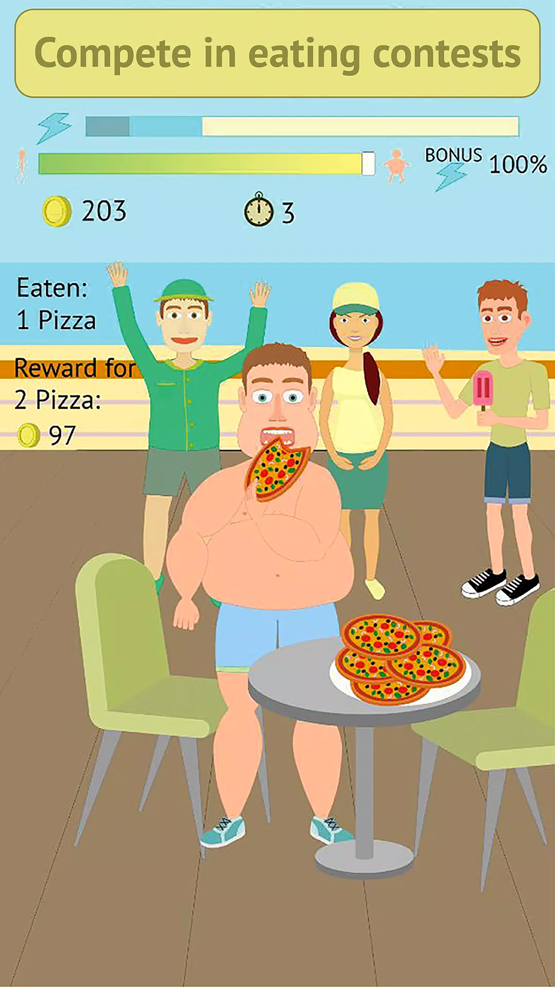 Eat and Run Clicker スクリーンショット 2