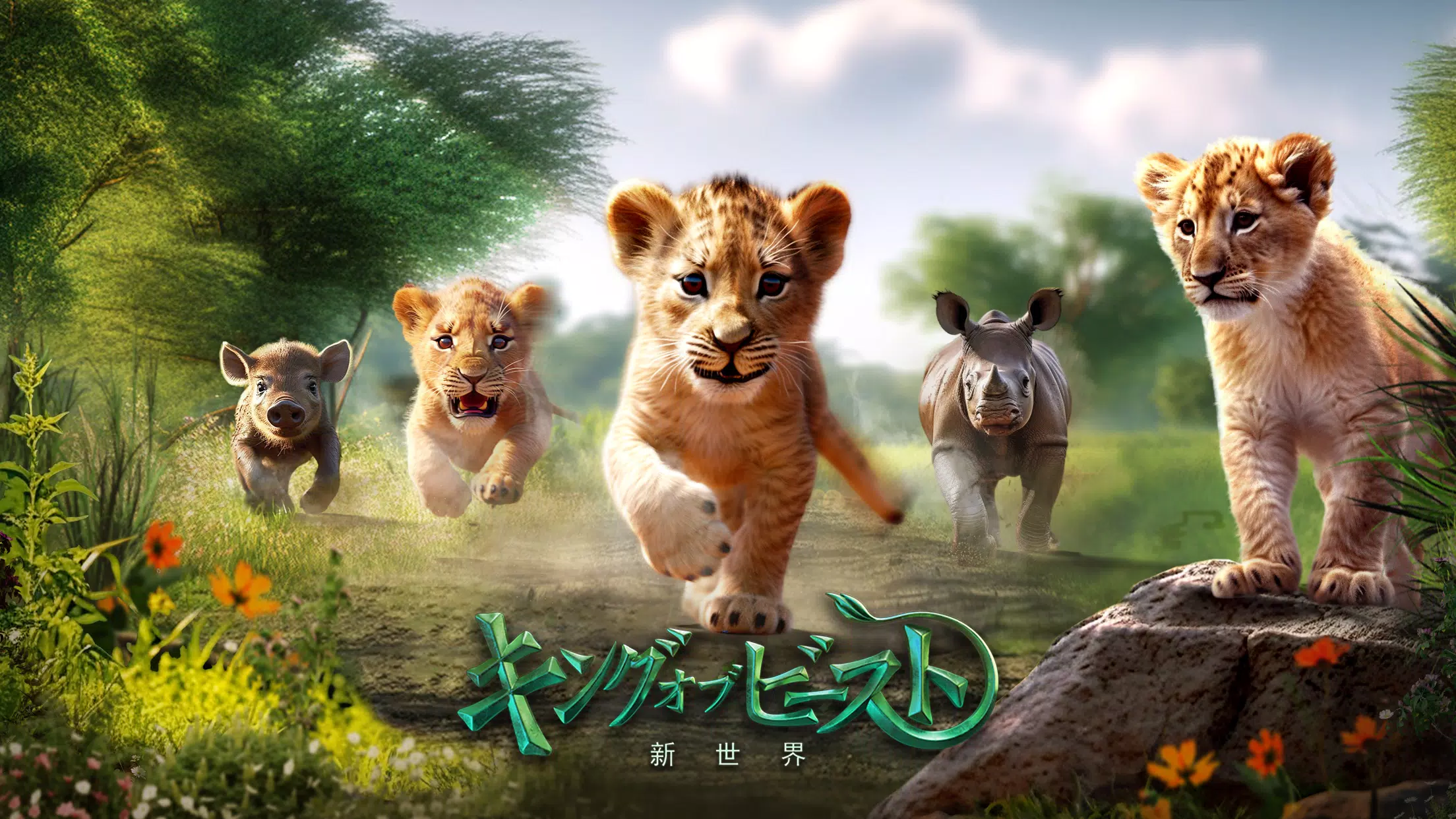 キング・オブ・ビースト：新世界 Ekran Görüntüsü 0