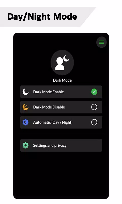 Dark Mode Ekran Görüntüsü 3