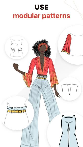 Schermata Fashion Design Sketches Book 3