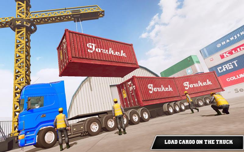Heavy Truck Simulator Driving Schermafbeelding 3