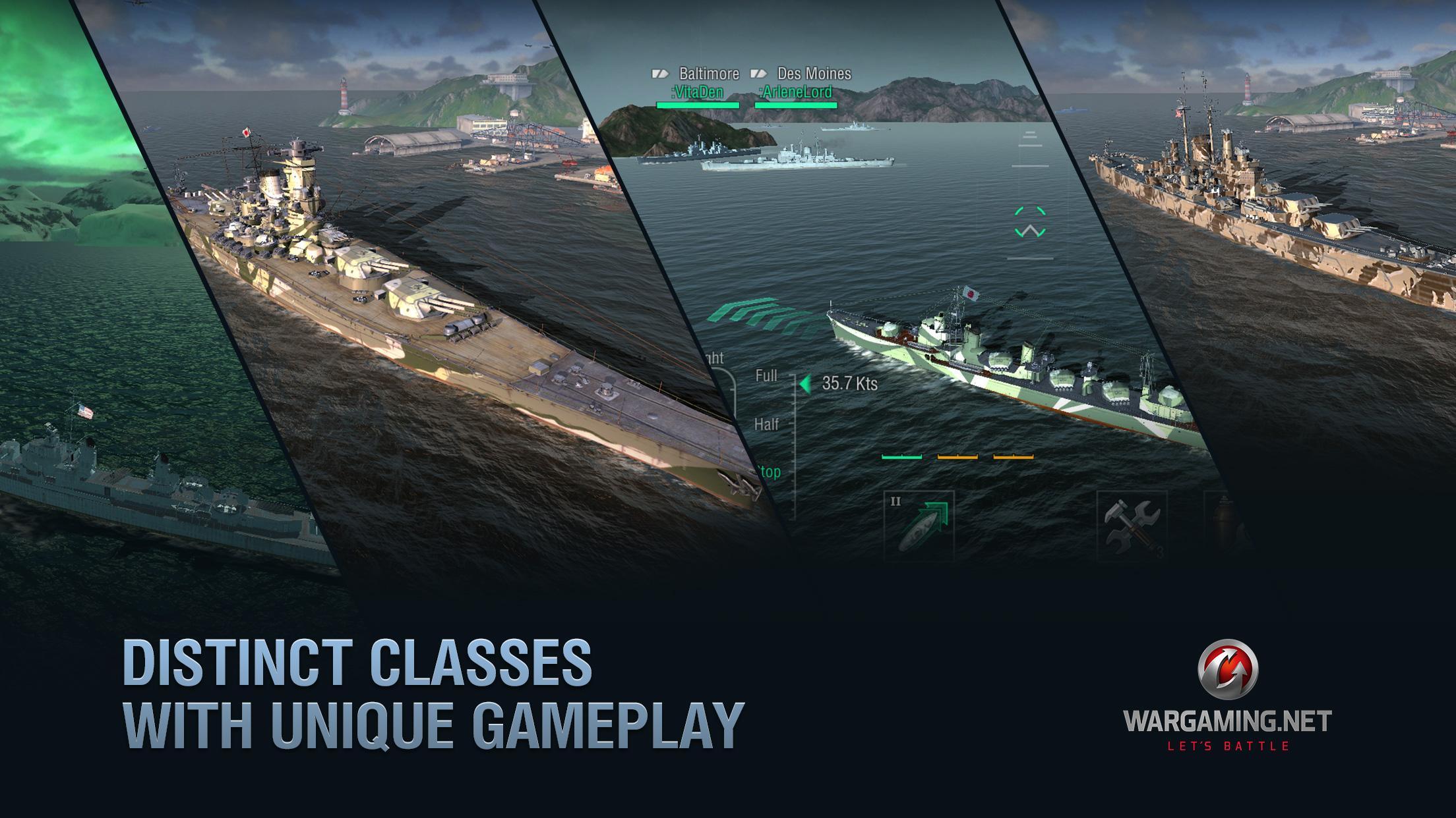 World of Warships Blitz War Ekran Görüntüsü 2