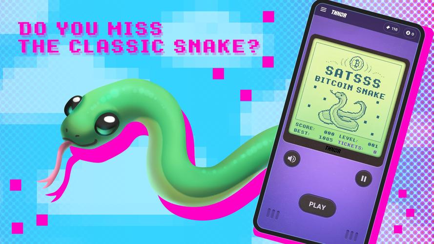 Bitcoin Snake 스크린샷 0