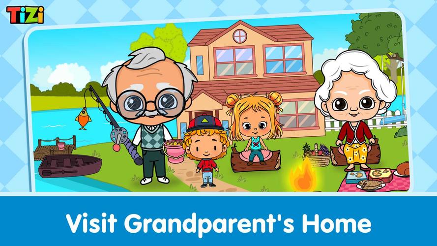 My Tizi Town Grandparents Home Captura de tela 0