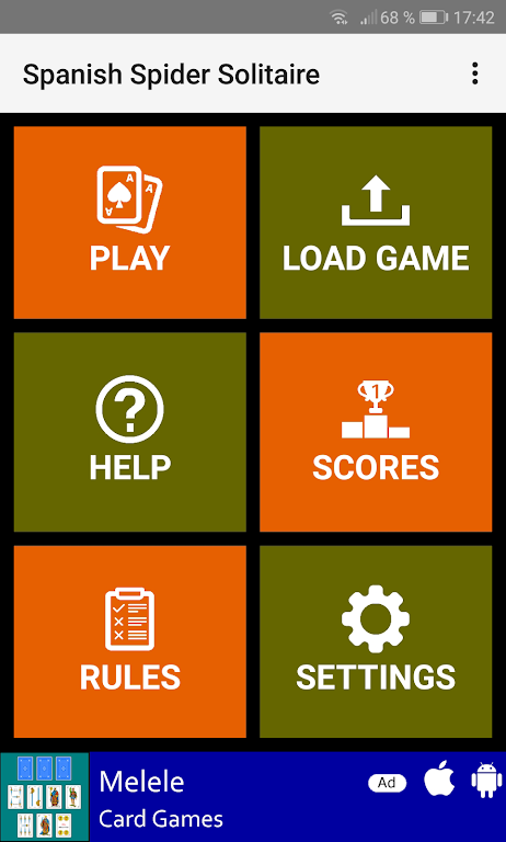 Spanish Spider Solitaire スクリーンショット 0