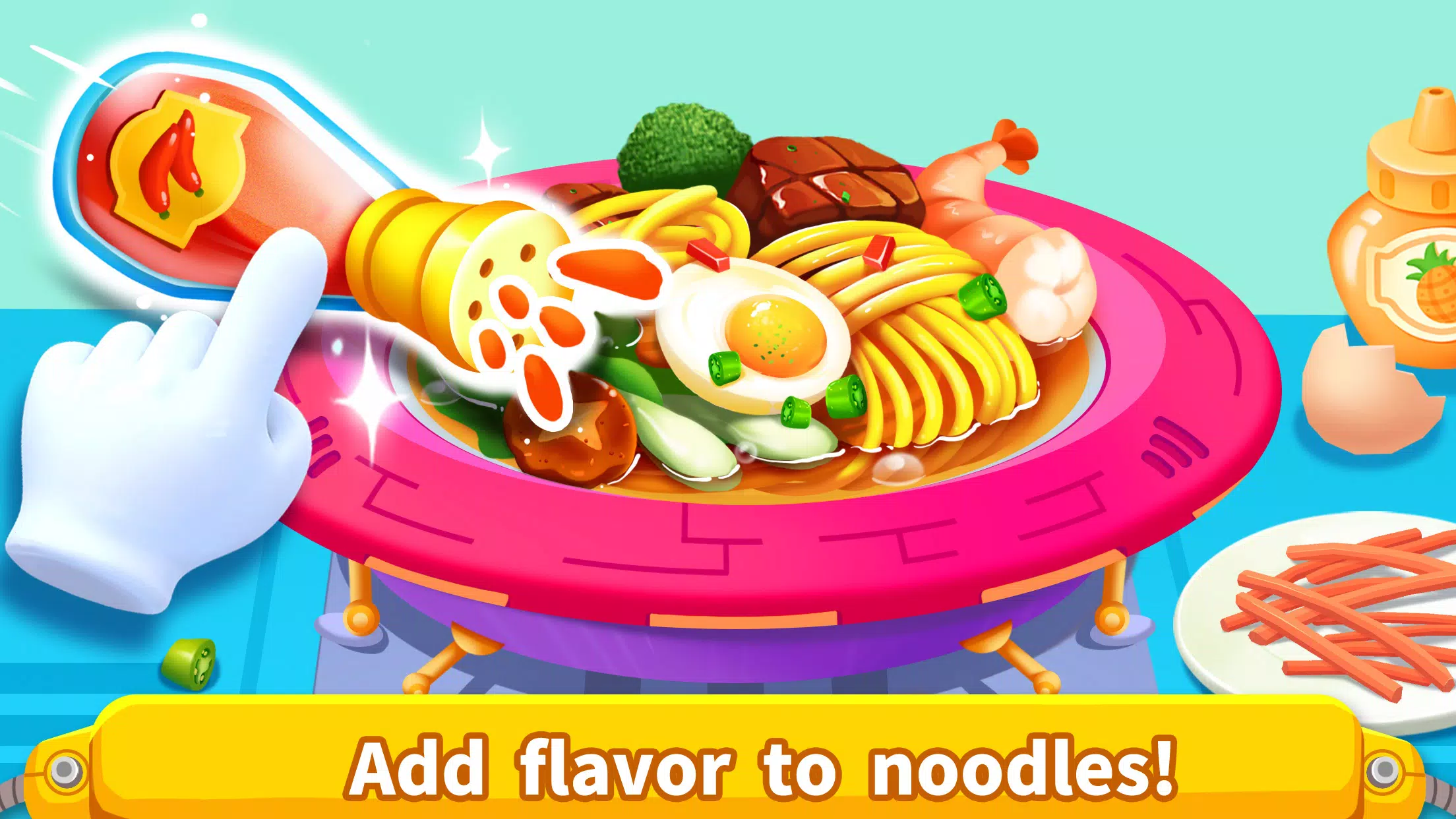 Little Panda's Space Kitchen ภาพหน้าจอ 3