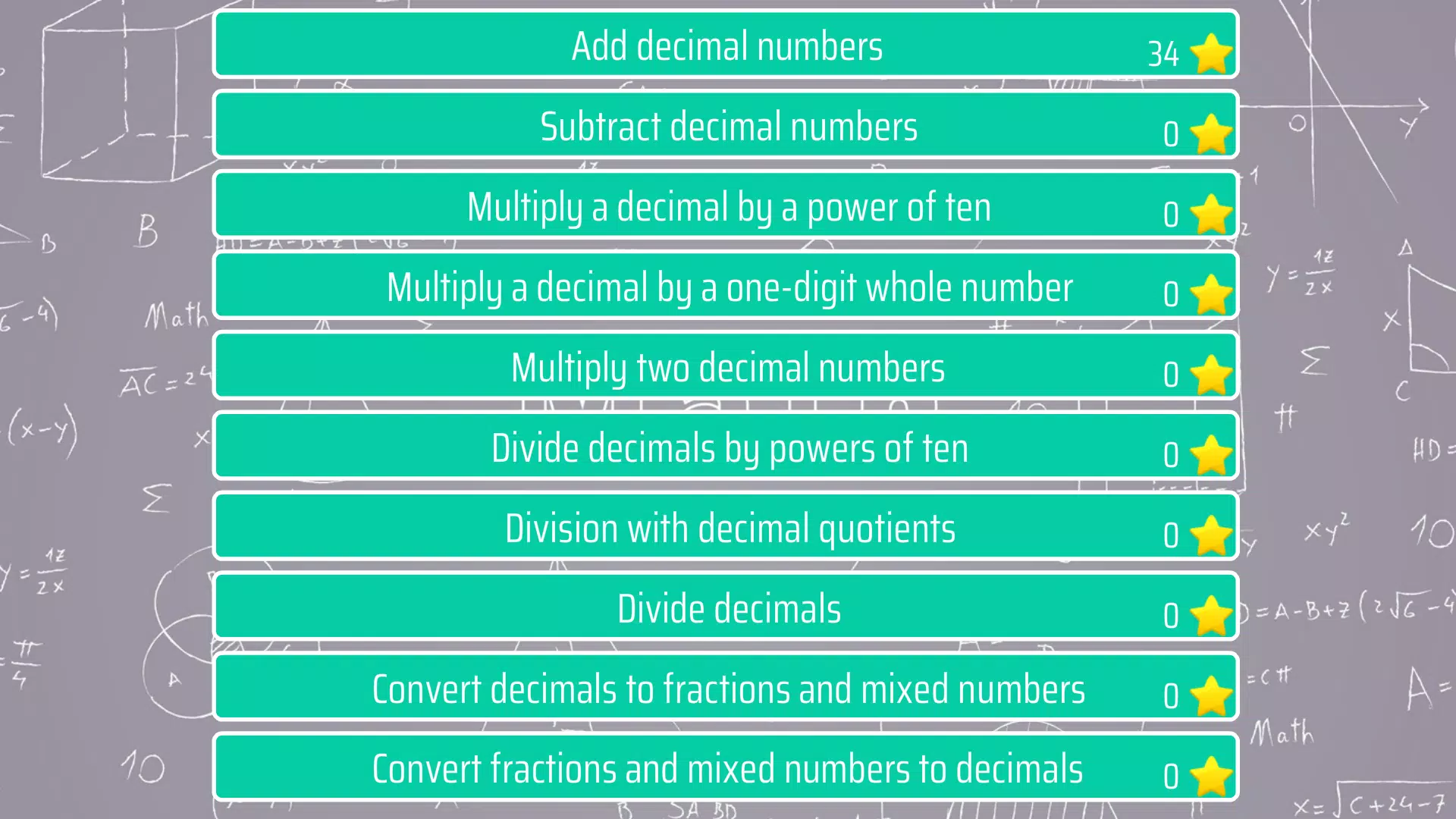 Decimals - 5th grade Math Ekran Görüntüsü 0