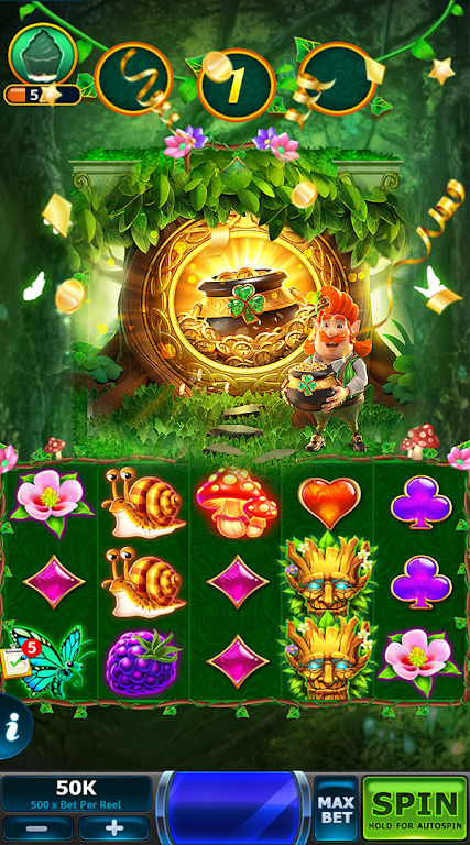 Dino Pixie Slots Adventure 스크린샷 0