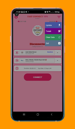 Fast Connect VPN Ekran Görüntüsü 3