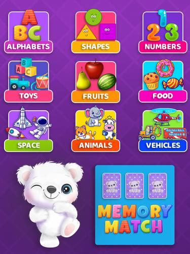 Baby Boo - MemoryMatch Ekran Görüntüsü 3