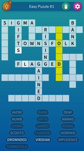 Fill-in Crosswords Unlimited Ekran Görüntüsü 0