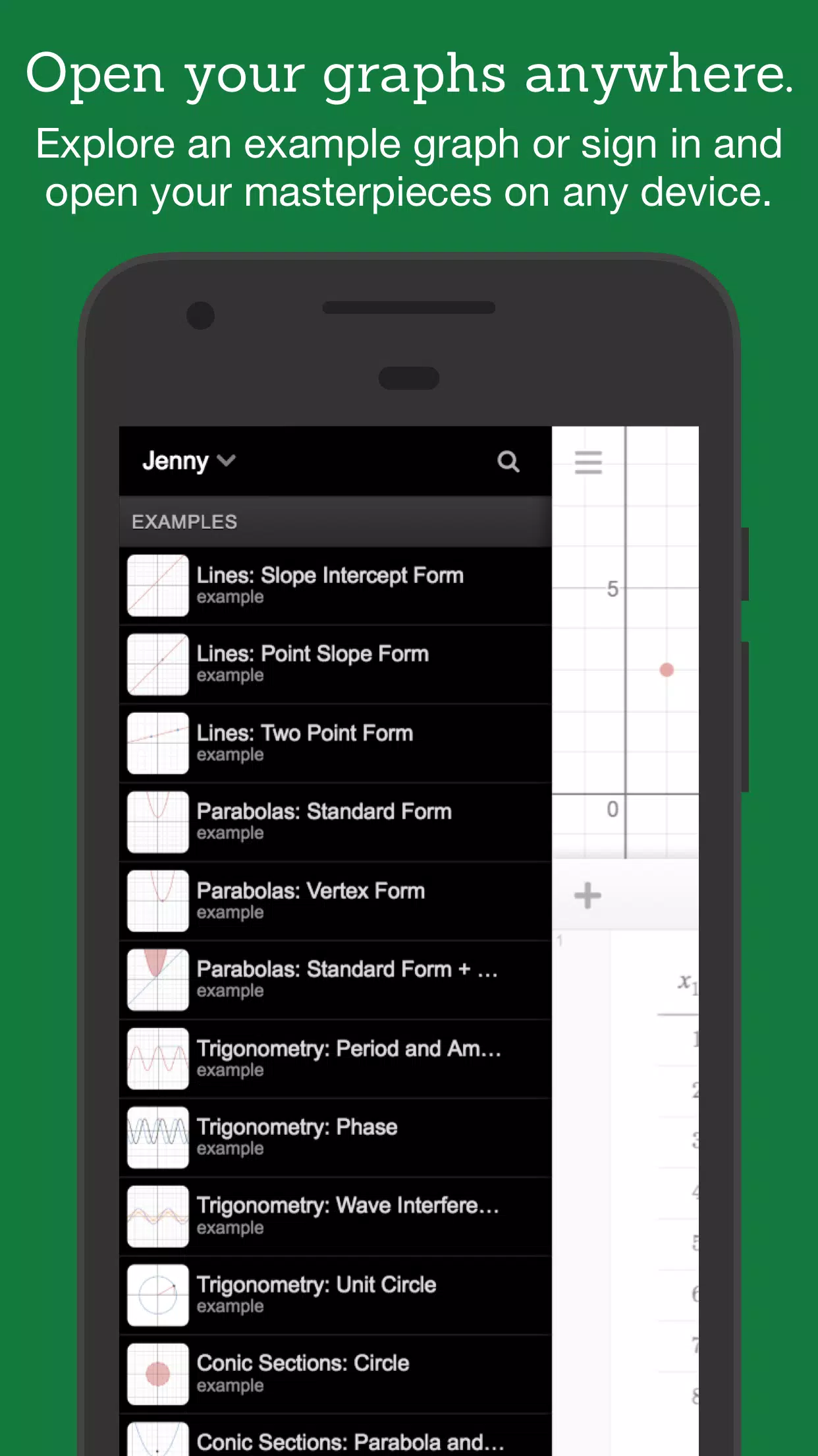 Desmos Ekran Görüntüsü 1