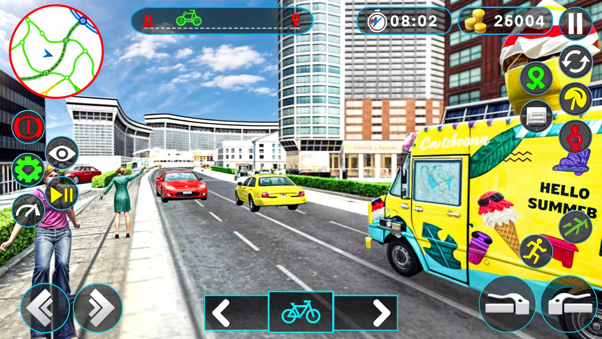 City Ice Cream Man Simulator 스크린샷 1