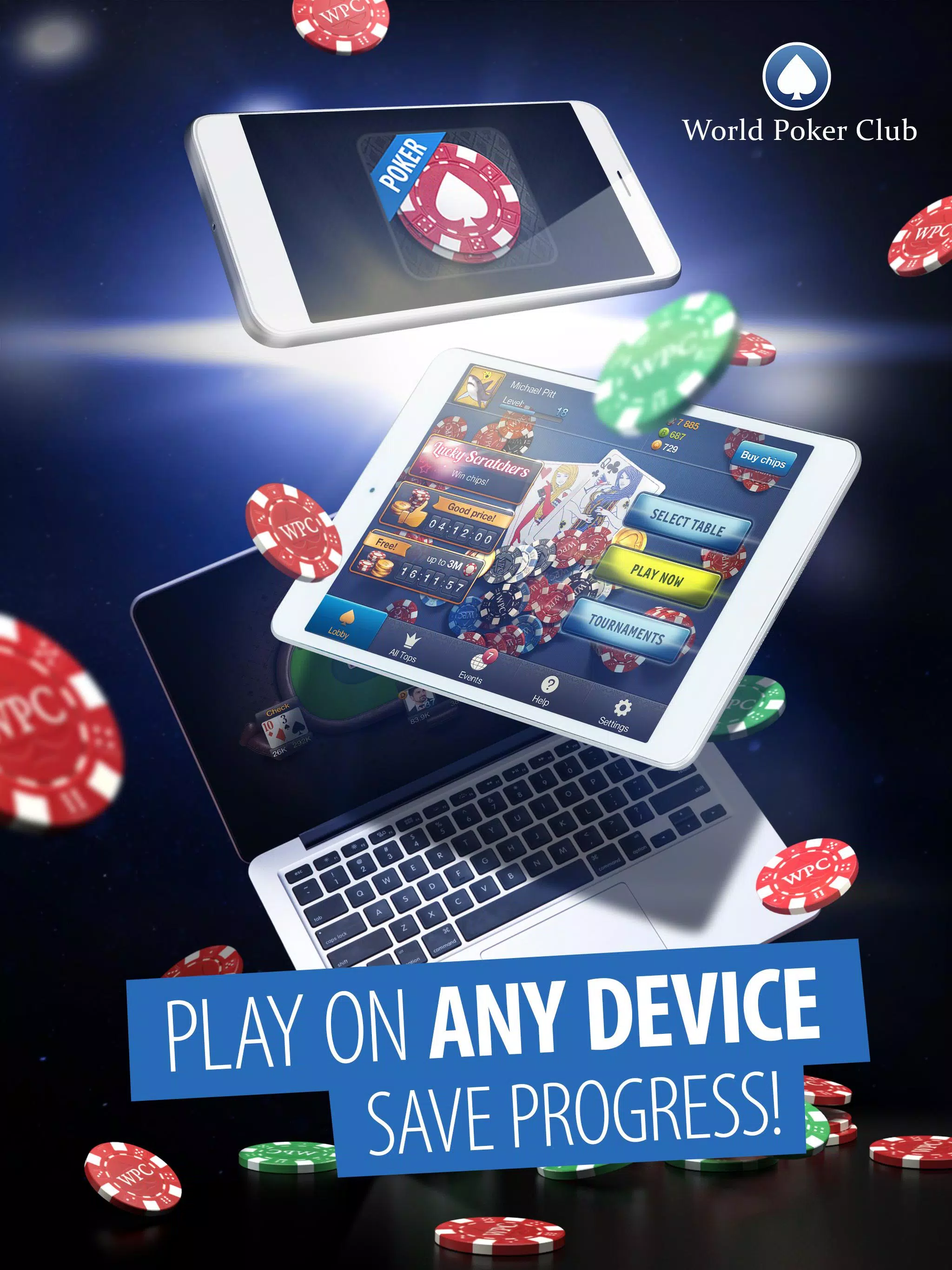 World Poker Club Captura de pantalla 1