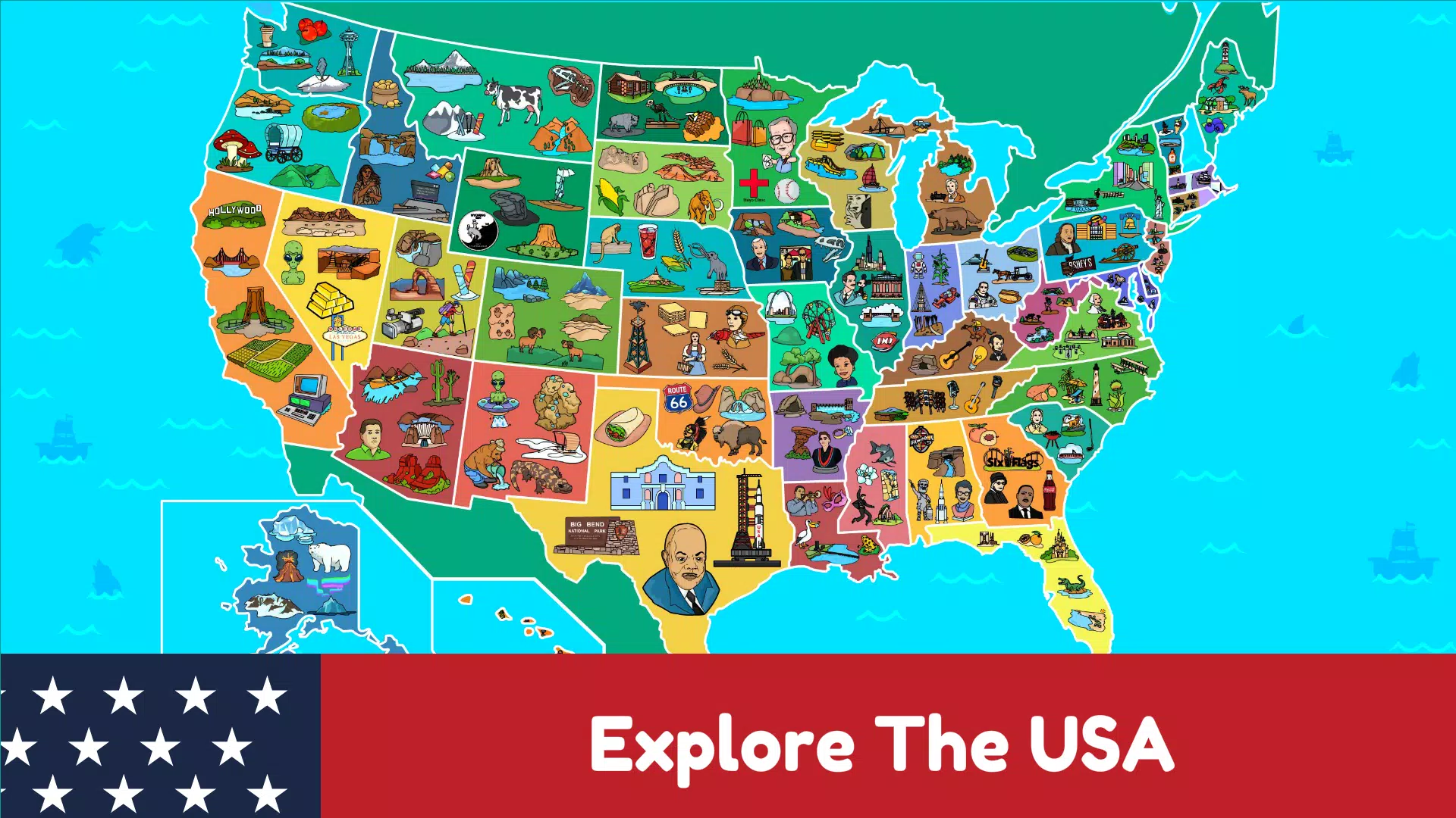 Schermata USA Map 0