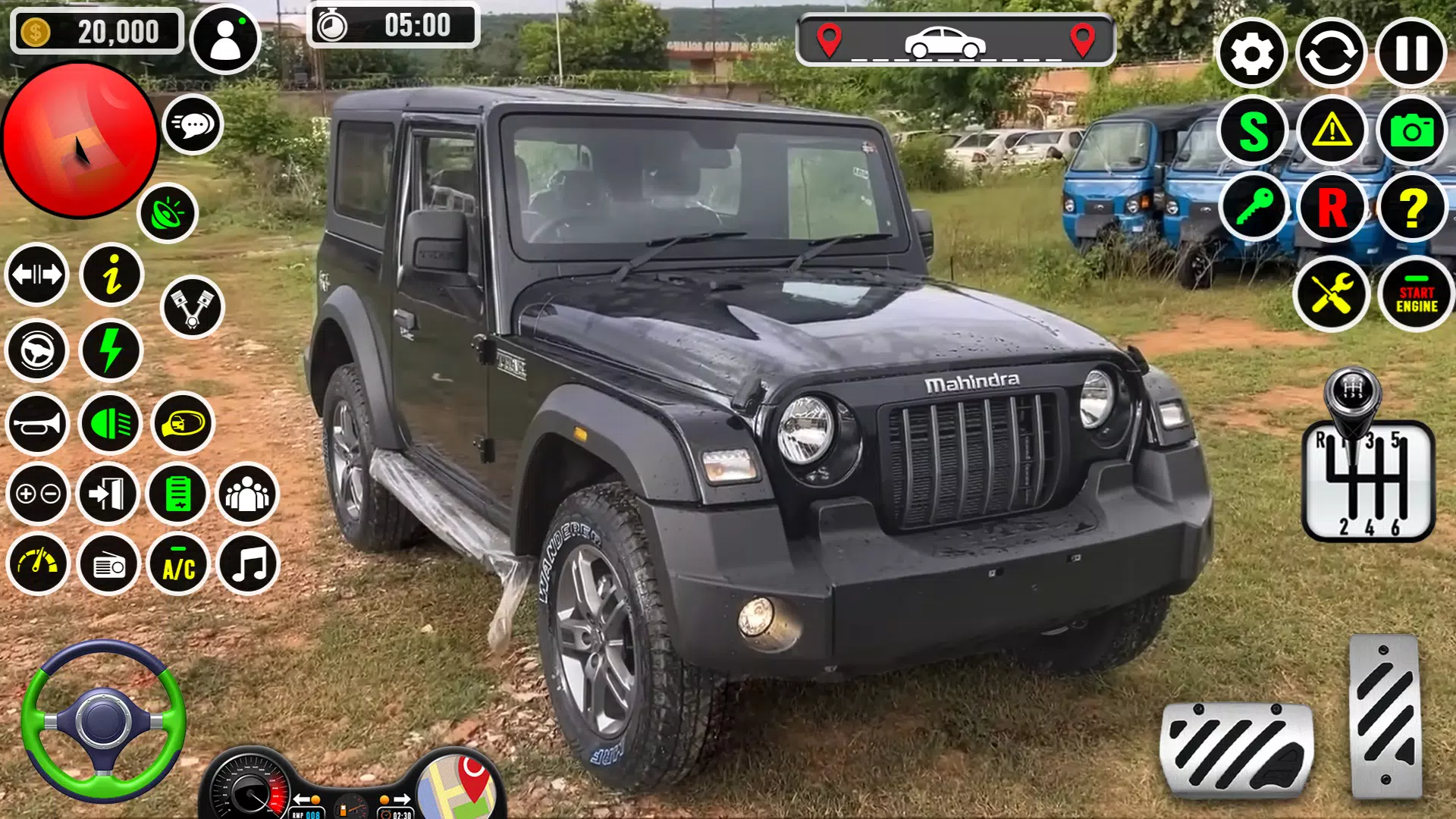 Jeep Driving Game: SUV Jeep Schermafbeelding 0