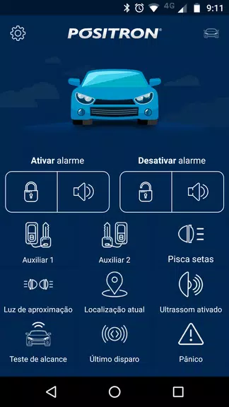 Pósitron Alarme Schermafbeelding 1