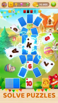 Schermata Solitaire Tripeaks: Farm Story 0
