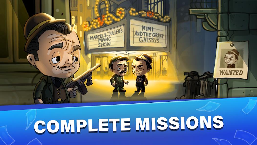 Idle Mafia Manager: Tycoon Sim Mod স্ক্রিনশট 1