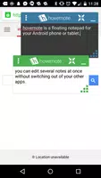 Schermata hovernote 0