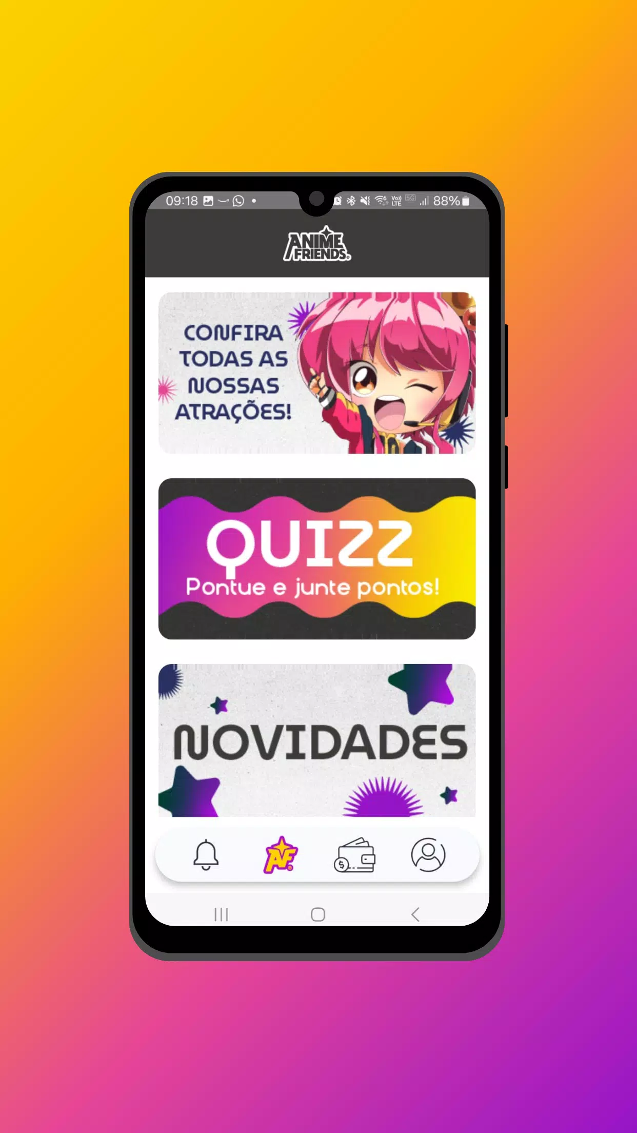 App Anime Friends Скриншот 0
