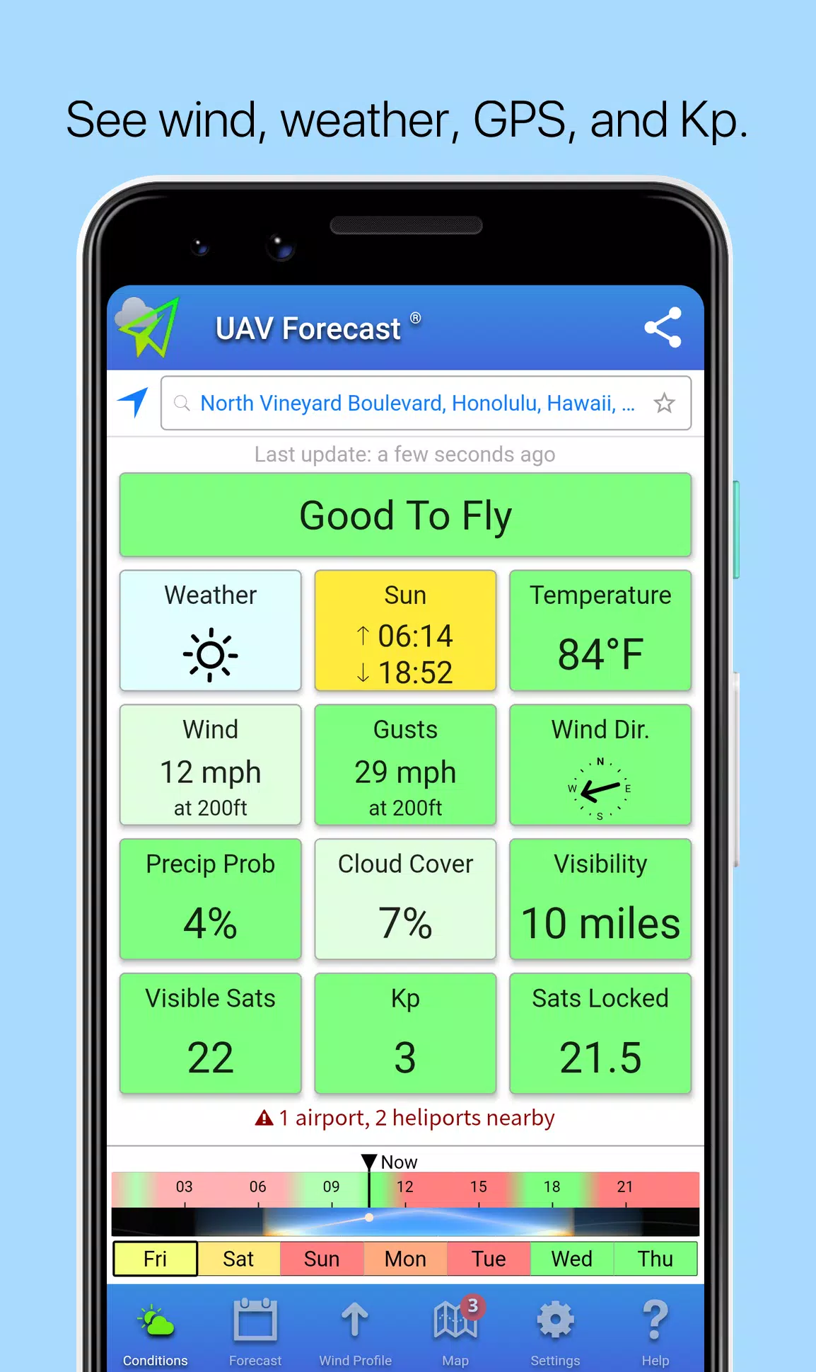 UAV Forecast Ekran Görüntüsü 0