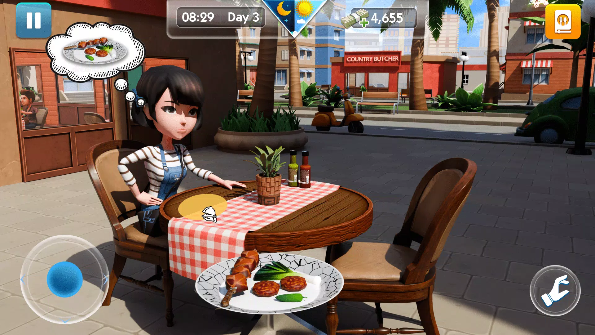 Kebab Food Chef Simulator Game 螢幕截圖 2