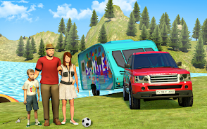 Camper Van Virtual Family Game Ekran Görüntüsü 0