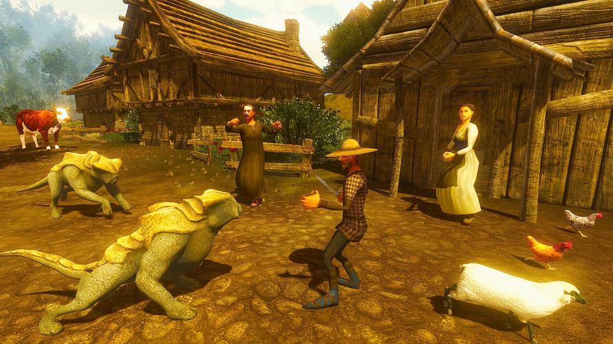 Mutant Lizard Simulator Скриншот 3