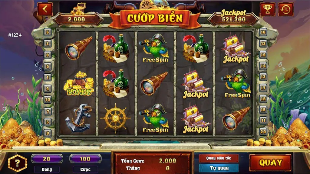Bắn Cá Rồng - Bắn Cá Slot 螢幕截圖 1