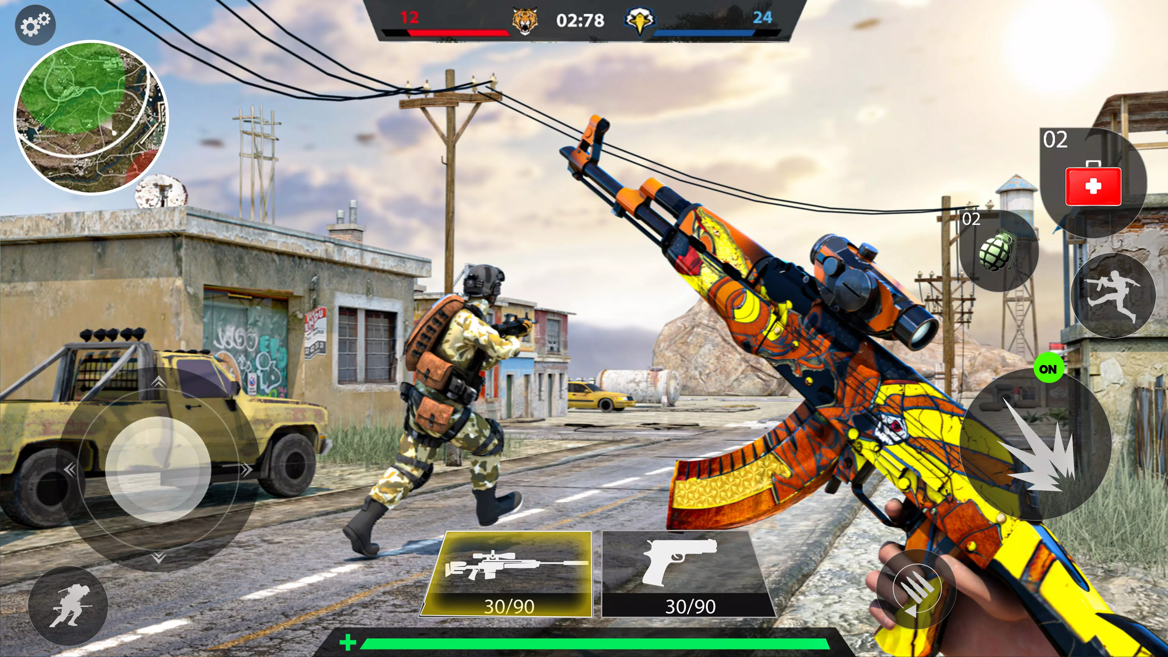 FPS Shooting Games - Gun Games Ekran Görüntüsü 1