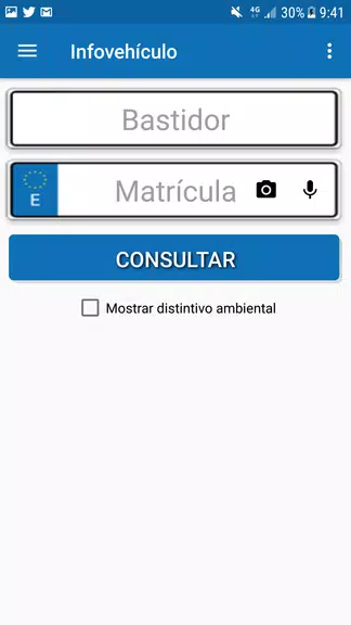 InfovehículoConsultarMatrícula 螢幕截圖 0