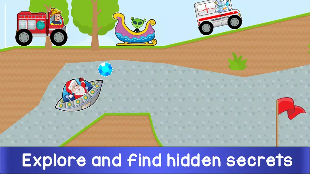 Auto Spiele Kinder Autorennen Screenshot 3