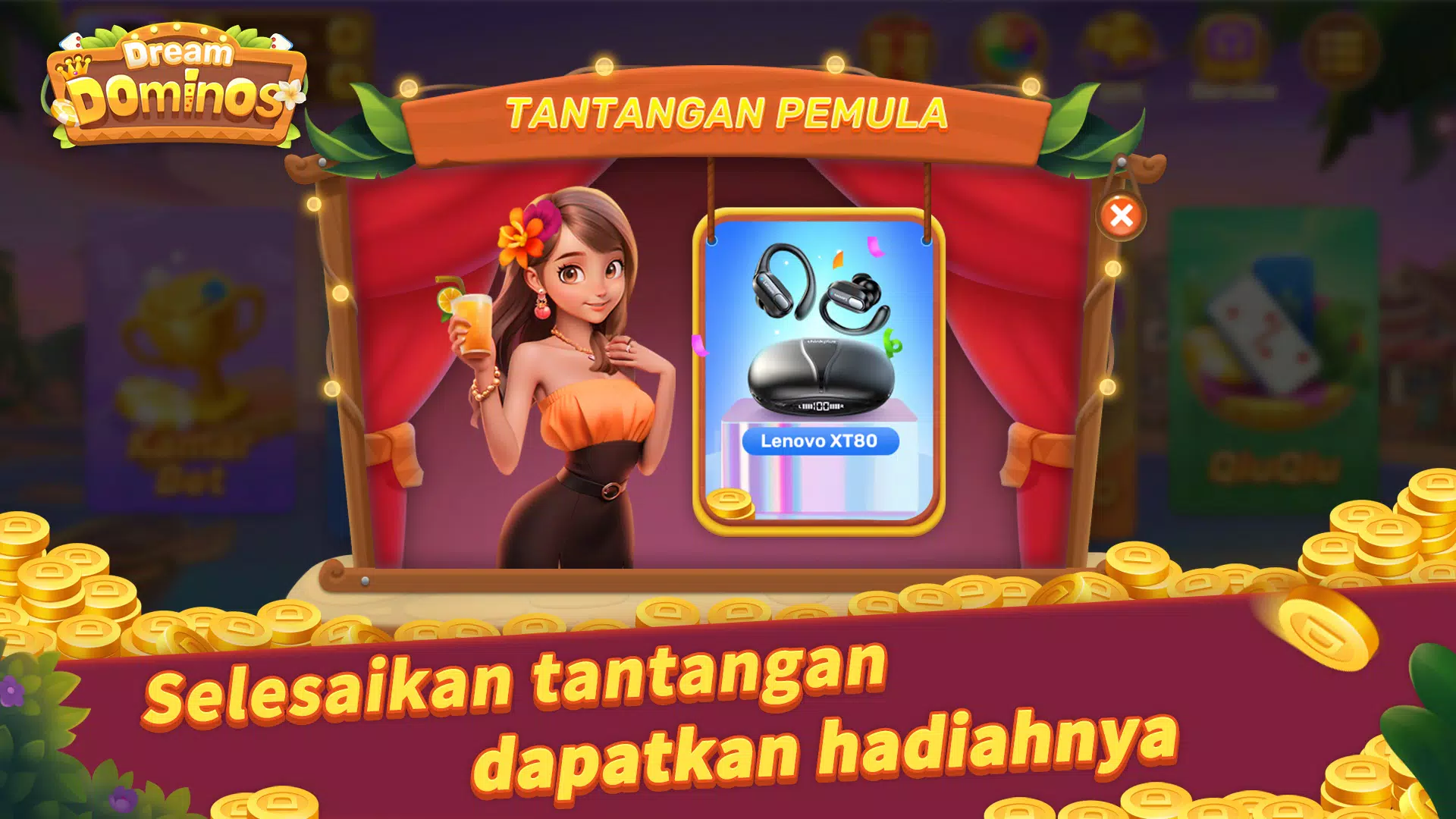 Dream Domino ဖန်သားပြင်ဓာတ်ပုံ 1