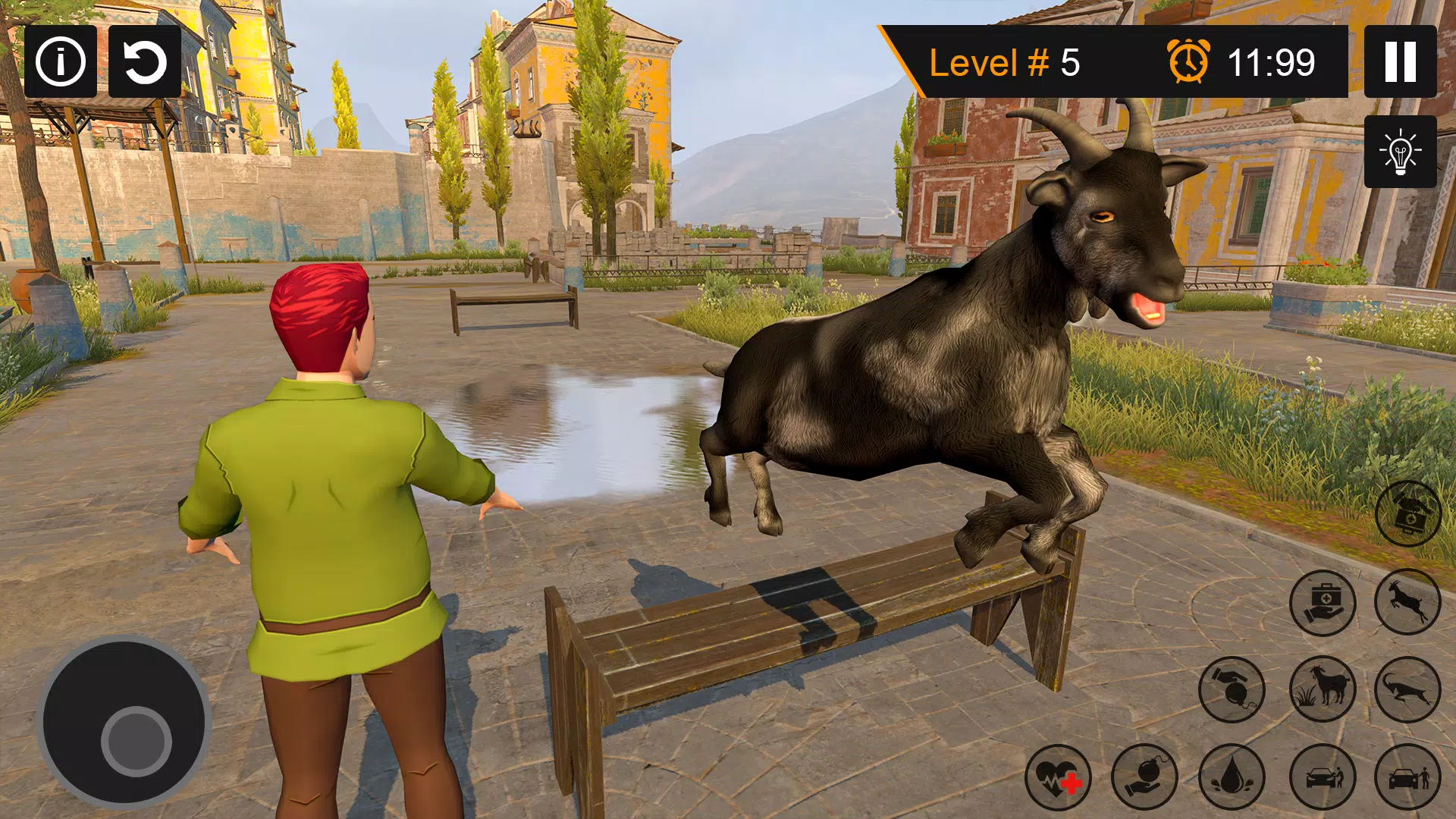 angry goat: animal sim 螢幕截圖 0