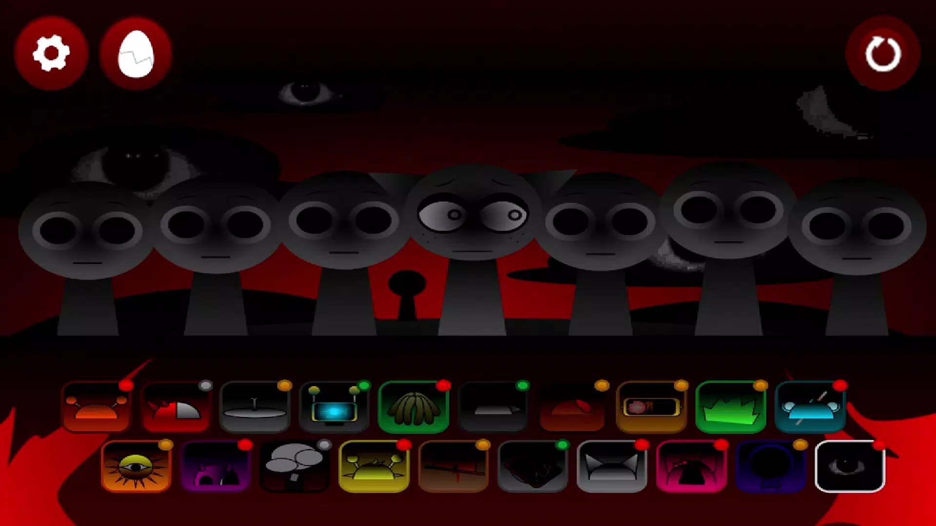 Sprunki Game Wenda Horror Mod ဖန်သားပြင်ဓာတ်ပုံ 1