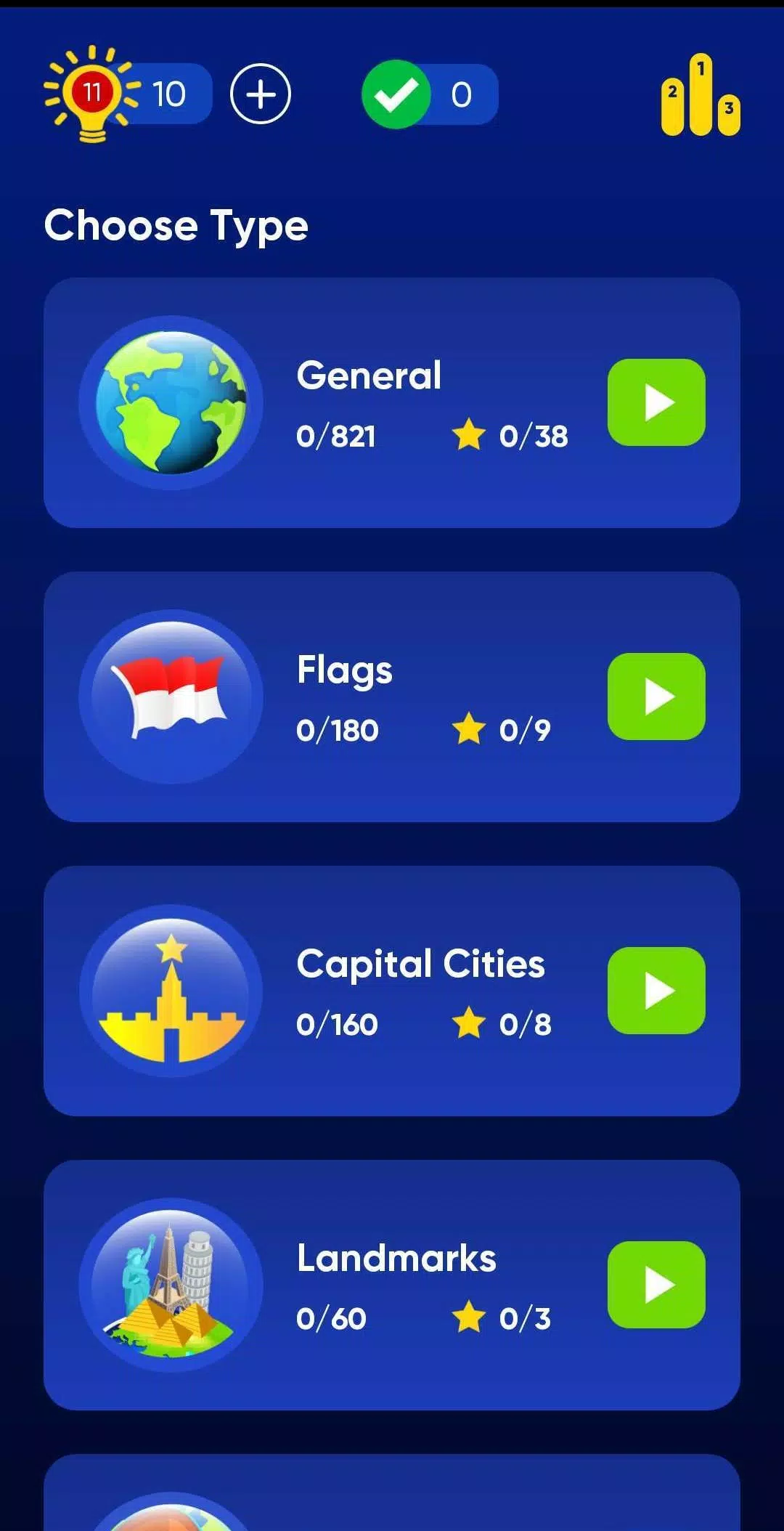 Geo Quiz Captura de tela 1
