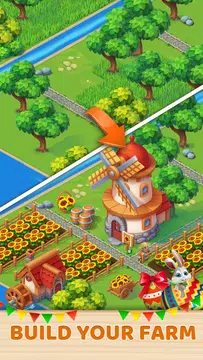 Schermata Solitaire Tripeaks: Farm Story 1